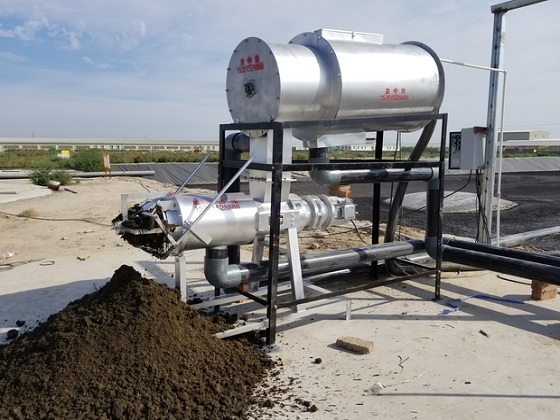 沼渣沼液固液分離設備案例 沼渣沼液固液分離設備案例