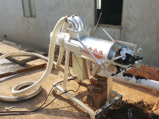 豬糞干濕分離機原理圖 豬糞干濕分離機原理圖